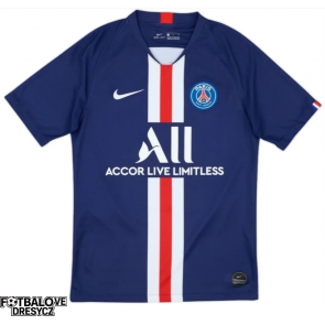 Paris Saint-Germain 2019-2020 Retro Domácí Dres Krátký Rukáv Paris Saint-Germain 2019-2020 Retro Domácí Dres Krátký Rukáv